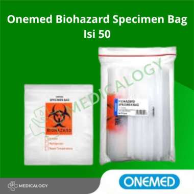 Onemed Biohazard Specimen Bag Isi 50