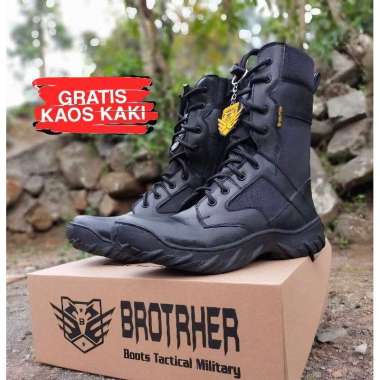 BOSSINDO Tower Kulit Doff Sepatu Pdl Kulit Asli 45 TOWER SOL KOMANDO