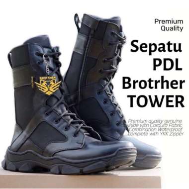 BOSSINDO Tower Kulit Doff Sepatu Pdl Kulit Asli 45 Tower Sol Bravo