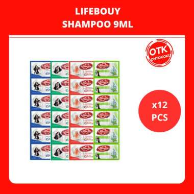 LIFEBUOY SHAMPOO RAMBUT 9ML 1 RENTENG Anti Rontok