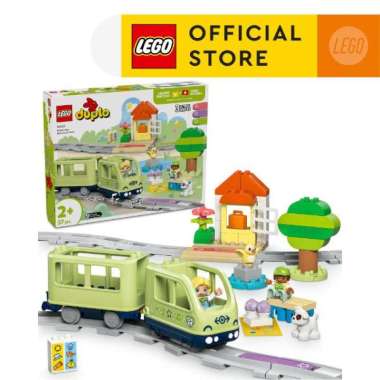 LEGO DUPLO 10427 Interactive Adventure Train (57 Pieces), Building Block, Toys, Mainan Block