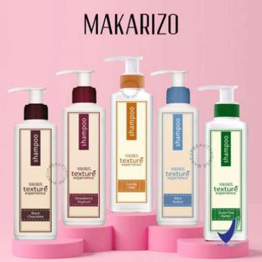 Makarizo Texture Experience Shampo & Conditioner 250ml Black Chocolate/conditioner