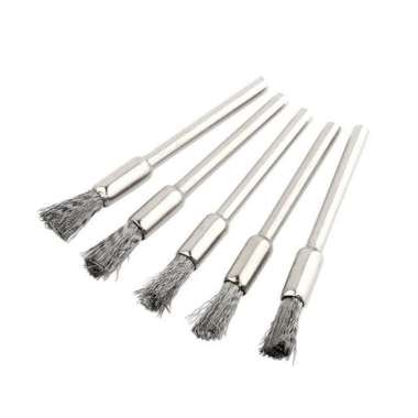 Brush Sikat Kuas Mini Besi Pembersih Kawat Sikat Coil