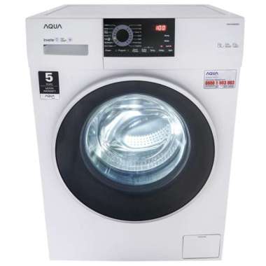MESIN CUCI AQUA FQW-850829QD / FQW850829QD / FQW-850829 , FRON LOADING