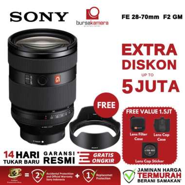 Sony FE 28-70mm f2 GM Lens Sony FE 28-70 mm f/2 GM GARANSI RESMI