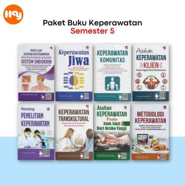 Buku Keperawatan Semester 5 | Transkultural,Sistem Endokrin,Keperawatan Jiwa,Sistem Muskuloskeletal,
