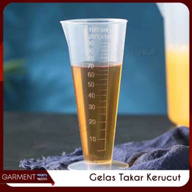 Gelas Ukur 100 ML Plastic Jigger Takaran Gula Minuman Tea Coffe Adonan Kue Transparan Cup Measuring 