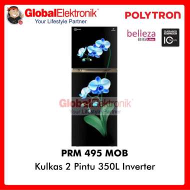 KULKAS POLYTRON BELLEZA BIG LITER PRM 495 MOB