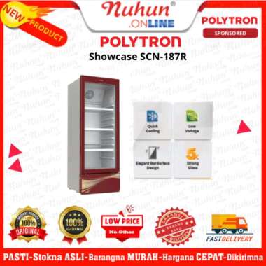 Polytron Showcase 1 Pintu SCN 187R