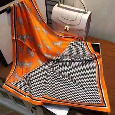 ADRIANA 70x70cm Korean syal scarf leher scarf tas neck scarf 17