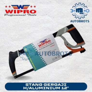 WIPRO Stang Gergaji 12" Gagang Aluminium / Saw Frame Aluminium Handle WP0812