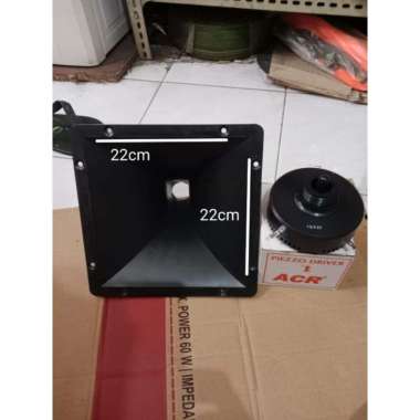 Corong twitter 22X22cm tebal + driver twiter ACR original 100watt