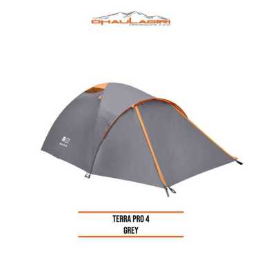 Dhaulagiri Terra Pro 4 Tent Gray