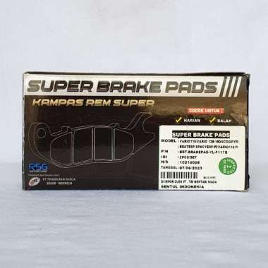 KAMPAS REM DEPAN BRT BEAT SCOOPY SPACY VARIO 110 FI STATER KASAR