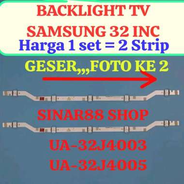 BACKLIGHT TV LED SAMSUNG 32 INC UA32J4005 UA32J5100 UA32J4303 UA32AE460 UA 32J4005 32J5100 32J4303 3