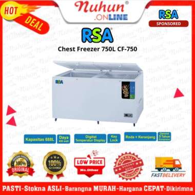 RSA Chest Freezer CF-750 715 Liter
