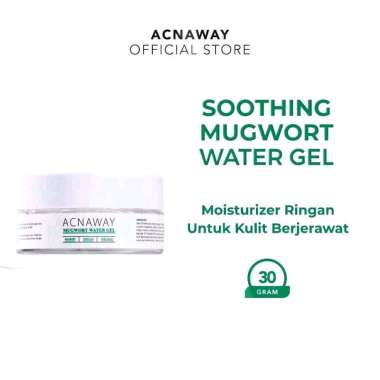 ORi acnaway mugwort water gel moisturizer with mugwort+centella+panthenol wajah berjerawat berminyak