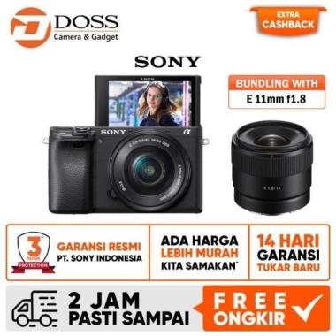 Sony Alpha a6400 Mirrorless kit 16-50mm / Kamera Sony A6400 with NP-FW50 BL