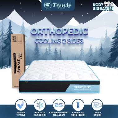 Kody Trendy Orthopedic Cooling - Kasur Orthopedic Dingin Vacuum Dalam Box 2 Sides (Firm & Medium) 18