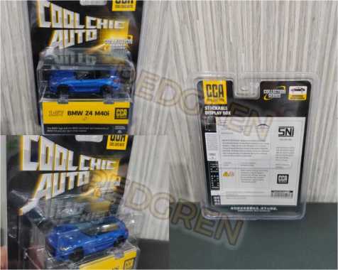 diecast CCA Coolchic Auto mobil BMW Z4 M40i BIRU 1:57 coolchic auto diecast koleksi mainan