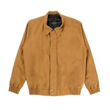 JAKET PRIA - HALLAND HARRINGTON KHAKI JACKET - JAKET HARRINGTON M