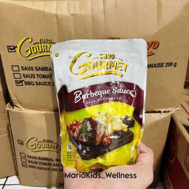 Euro Gourmet Saus BBQ 1 dus