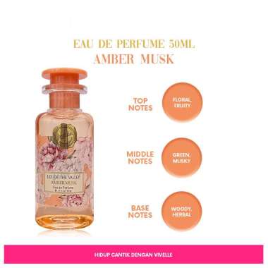 ARIELA Eau De Perfume - EDP Glass - 50 ml - Parfum Wanita - Halal & BPOM - Dapatkan Hadiah Gratis ED