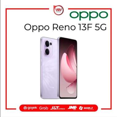 Hp Oppo Reno 13F 5G Ram 8GB Internal 256GB Garansi Resmi Plume Purple