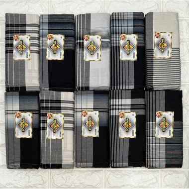 PAKET PER 10 PCS GROSIRAN SARUNG WADIMOR 10 PCS HITAM PUTIH