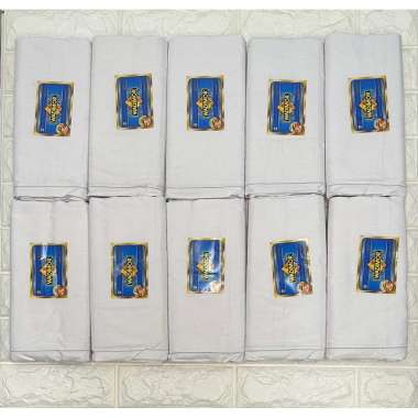 PAKET PER 10 PCS GROSIRAN SARUNG WADIMOR 10 PCS PUTIH POLOS