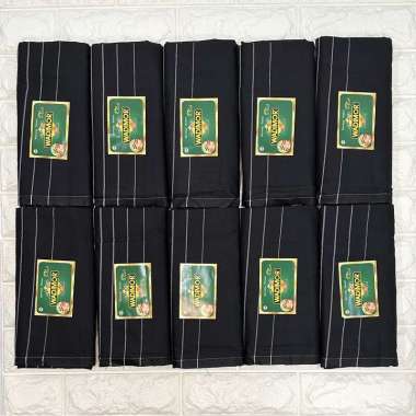 PAKET PER 10 PCS GROSIRAN SARUNG WADIMOR 10 PCS HITAM TUMPAL