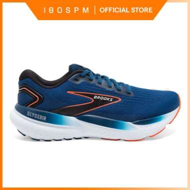 BROOKS - Men's Glycerin 21 - Blue Opal / Black / Nasturtium | Sepatu Lari Pria 41