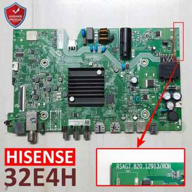 Mainboard TV LED HISENSE 32E4H 32E4 RSAG7.820.12913/ROH