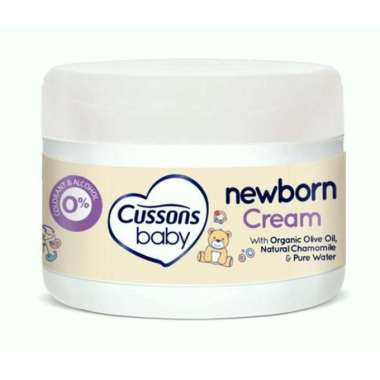 Cussons baby newborn cream tubuh dan wajah bayi 50 ml