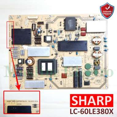 PSU LED TV SHARP LC-60LE380X LC-60LE380 60LE380X 60LE380