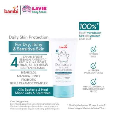 Bambi Baby Dermacare First Aid Rescue Lotion 50ml