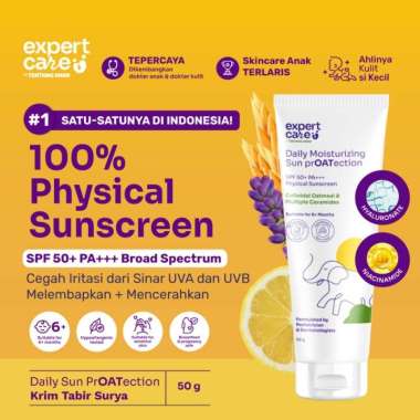 EXPERT CARE DAILY MOISTURIZING SUN PROTECTION SPF 50+ PA+++ PHYSICAL SUNSCREEN
