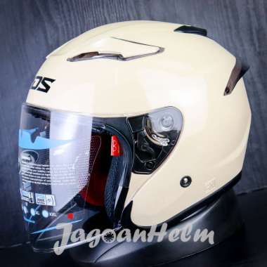 MDS HELM VOLTUS SOLID | CREAM | SINGLE VISOR M