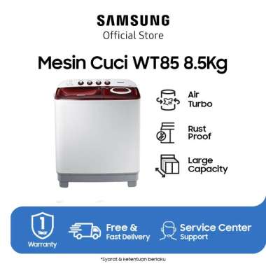 Samsung WT85H3210MG/SE Twin Tub Mesin Cuci [8.5 Kg]