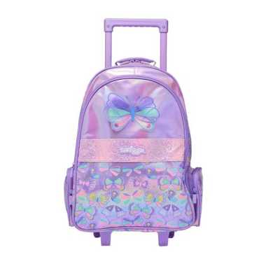 Koper Anak Ride On Tas Koper Anak Perempuan Smiggle Trolley Backpack Butterfly