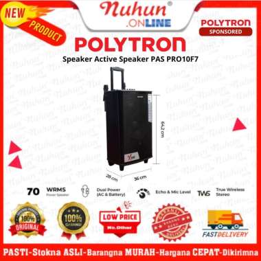 Polytron Speaker Aktif Portable PAS PRO10F7