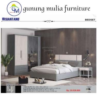 Bed Set Kamar Tidur Siantano 3
