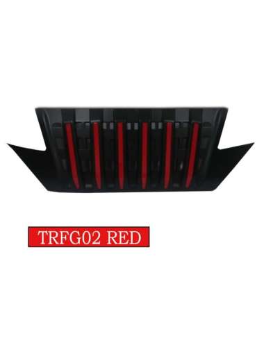 GRILL DEPAN MOBIL TOYOTA RUSH 2018 MODEL PRADO/APOLLO LIST MERAH