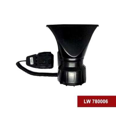 KLAKSON /TOA 6 SUARA SIRINE PATWAL /POLISI DAN MIC LOWIN LW78006 BULAT