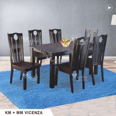 Dining Set/ Meja Makan Vicenza 6 person