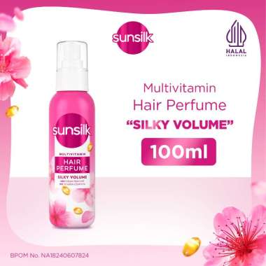 Sunsilk Multivitamin Hair Perfume Vitamin Rambut, Rambut Wangi & Bervolume [100 mL]