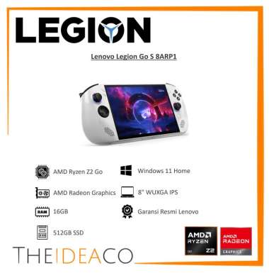 Lenovo Legion Go S 8ARP1 Ryzen Z2 Go 16GB 512GB SSD 8" WUXGA Touch Win11H