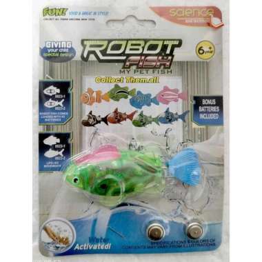 Mainan Ikan robot bisa berenang