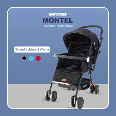 Babydoes Stroller Montel CH 2455 Black