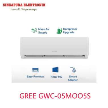 Gree AC 1/2PK GWC-05MOO5S